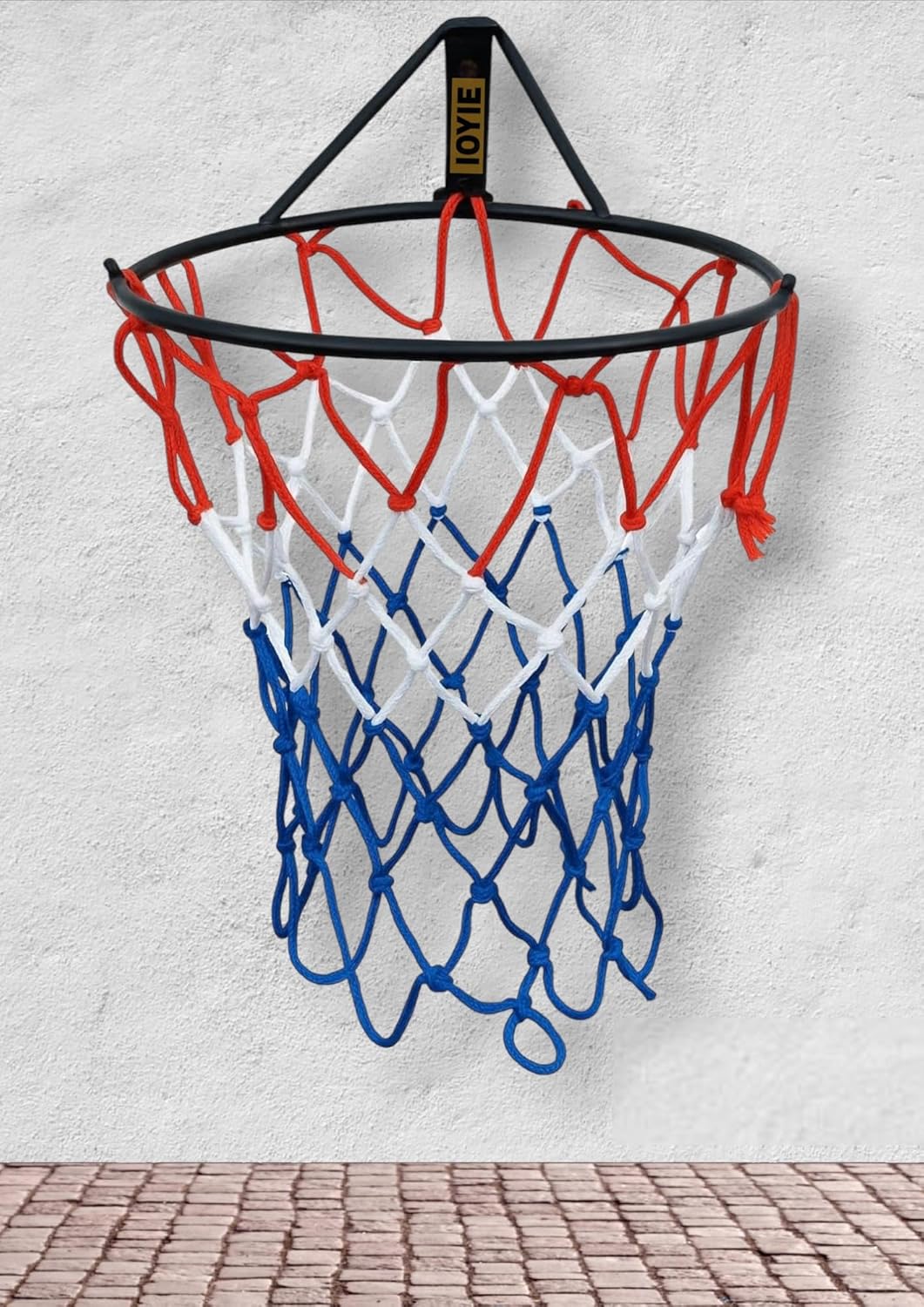 Big Slim Basketball Ring – Heavy Duty Metal Hoop | Wall Mount | Outdoor Use